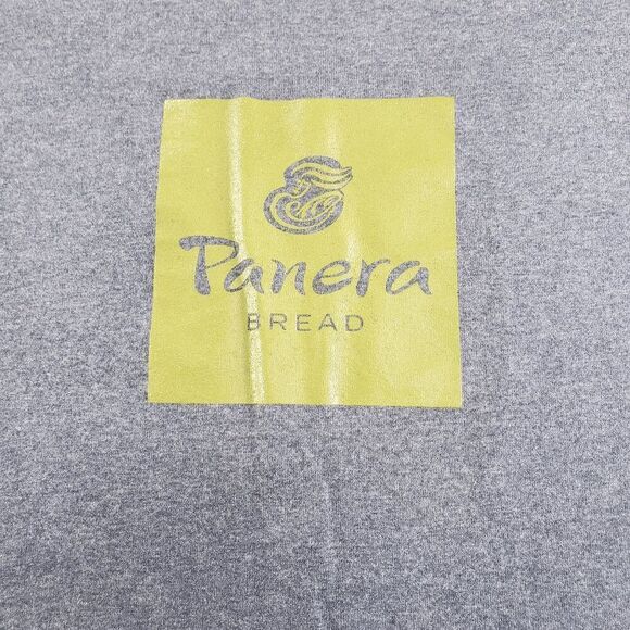 Panera Bread Shirt Mens Small Gray Short Sleeve Employee Crew Member Tee - Picture 5 of 7
